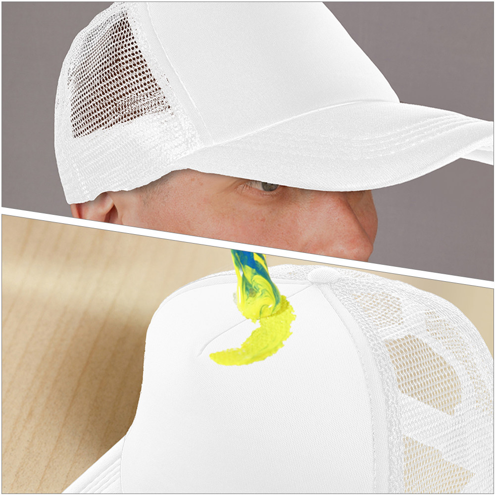 Hat Sublimation Blank - 5Pcs Blank Baseball Hat Mesh Design