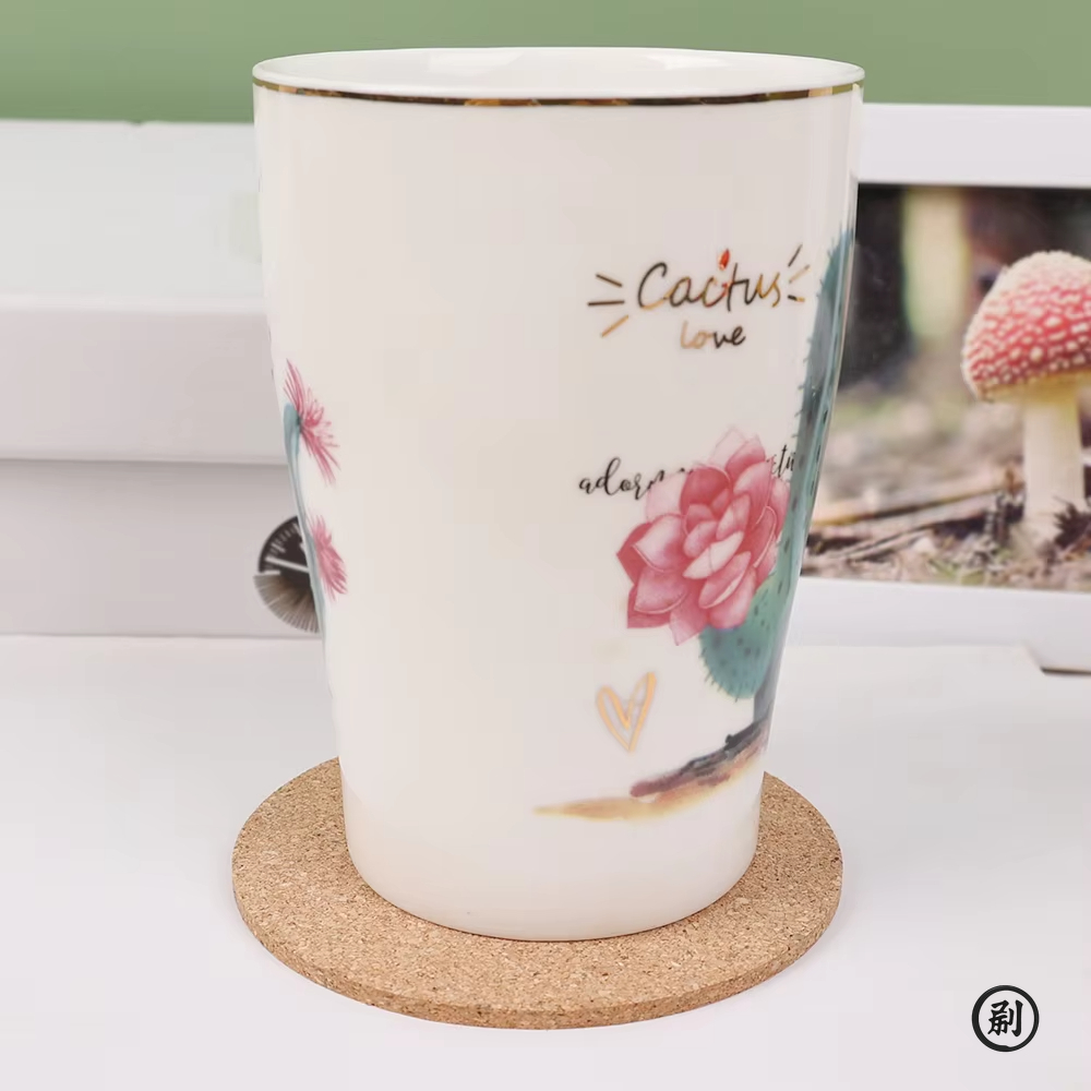 10PCS Cup Mat Natural Round Wo - Coaster Sublimation Blank review and price