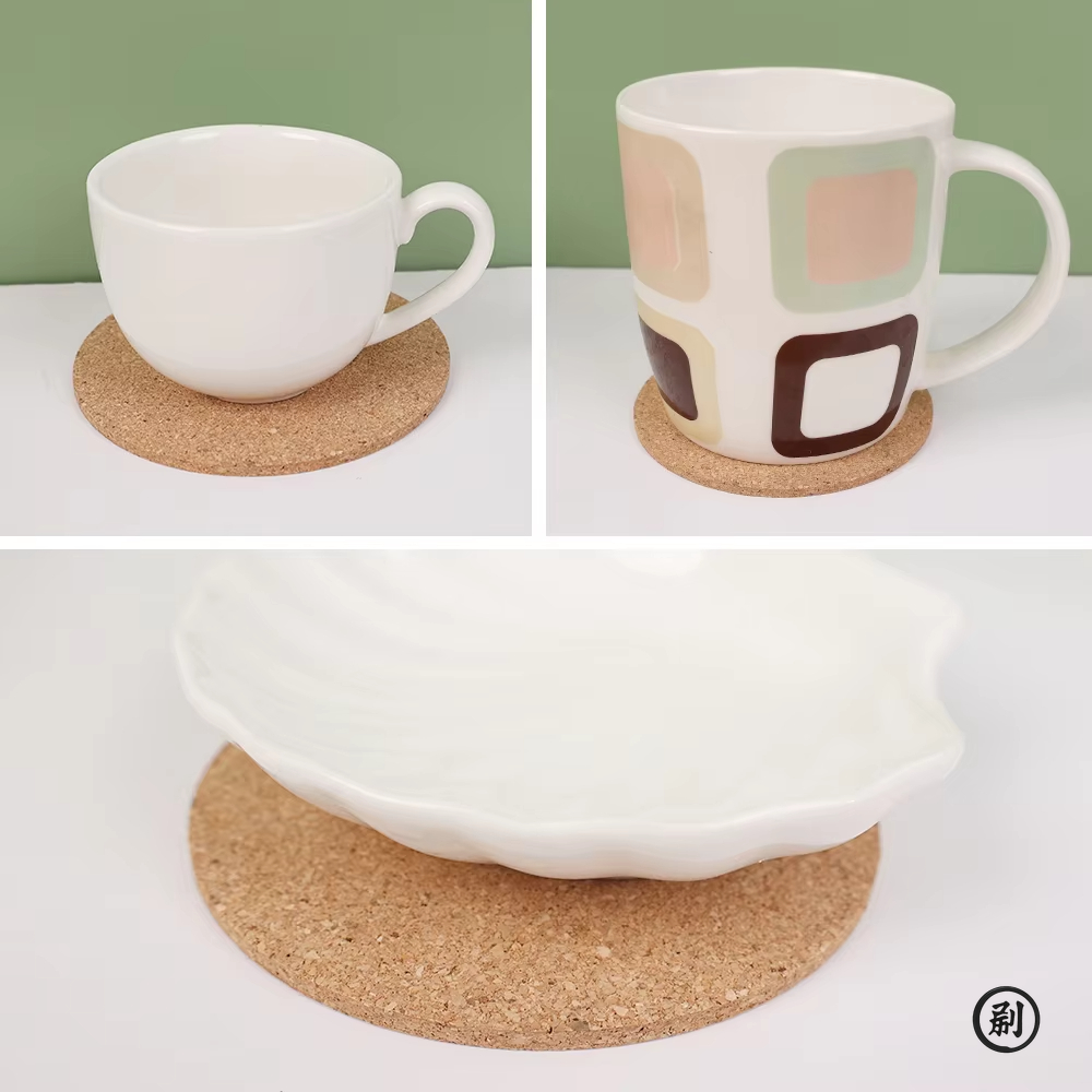 10PCS Cup Mat Natural Round Wo - Coaster Sublimation Blank review and price