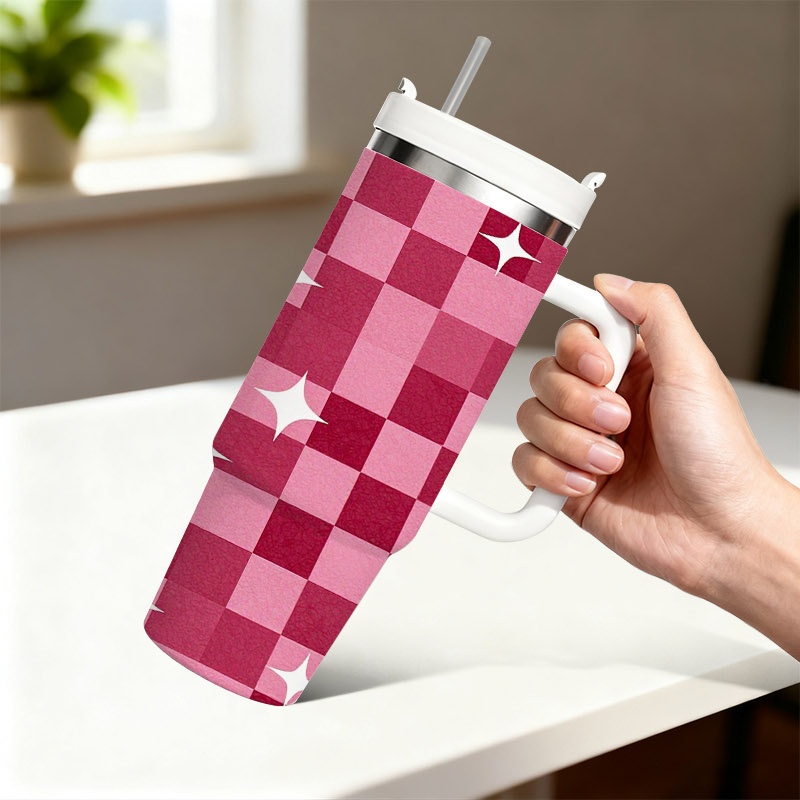 1pc 40oz Insulated Tumbler wit - Sublimation Mug White review and price