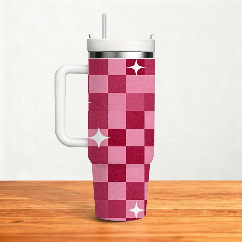 1pc 40oz Insulated Tumbler wit - Sublimation Mug White review and price