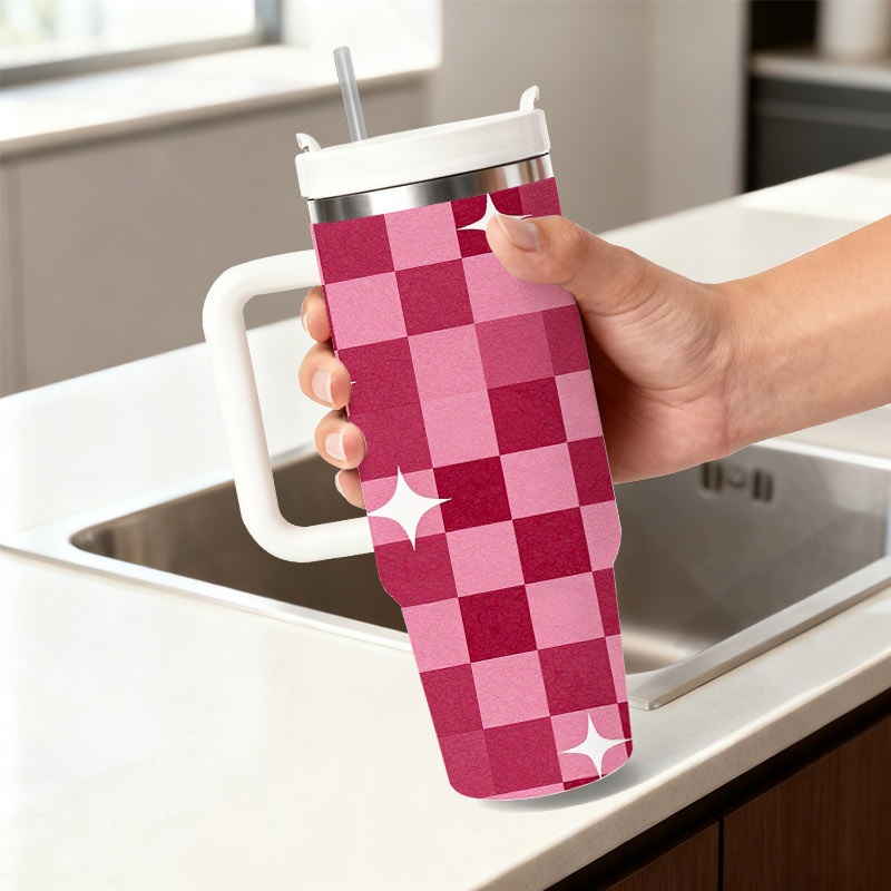 1pc 40oz Insulated Tumbler wit - Sublimation Mug White review and price