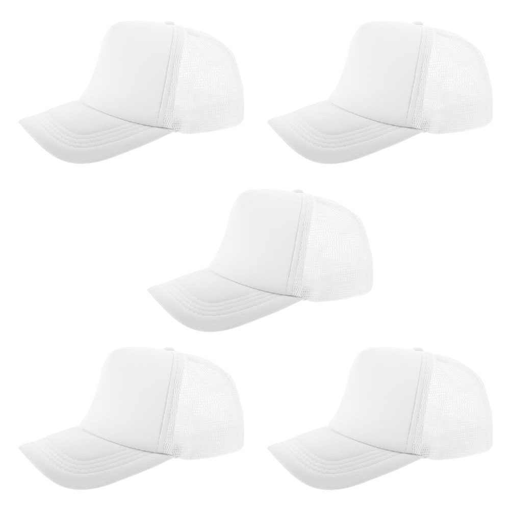 5Pcs Blank Baseball Hat Mesh D - Hat Sublimation Blank review and price