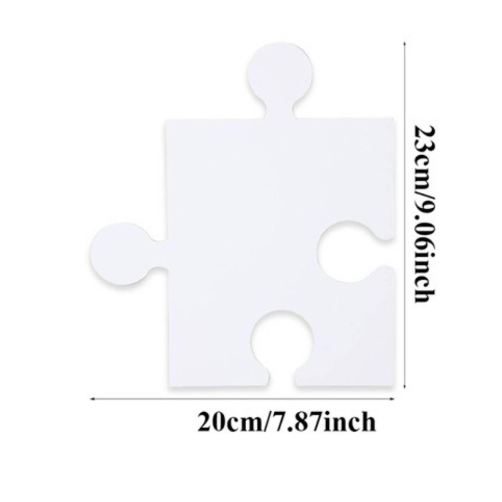 30Pcs Blank Puzzle Pieces Draw - Puzzle Blank White review and price