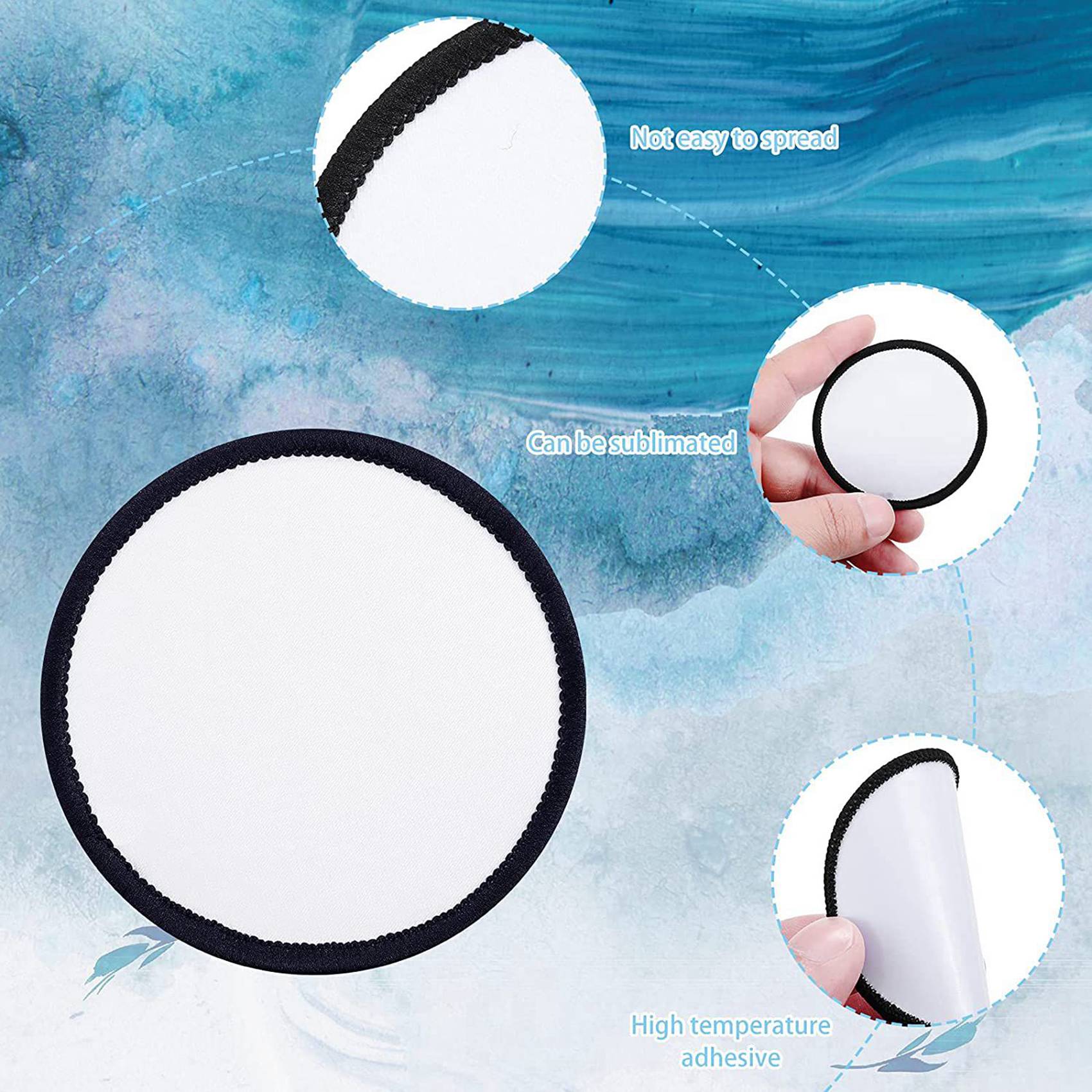 ABXF-48 Pieces Sublimation Pat - Hat Sublimation Blank review and price