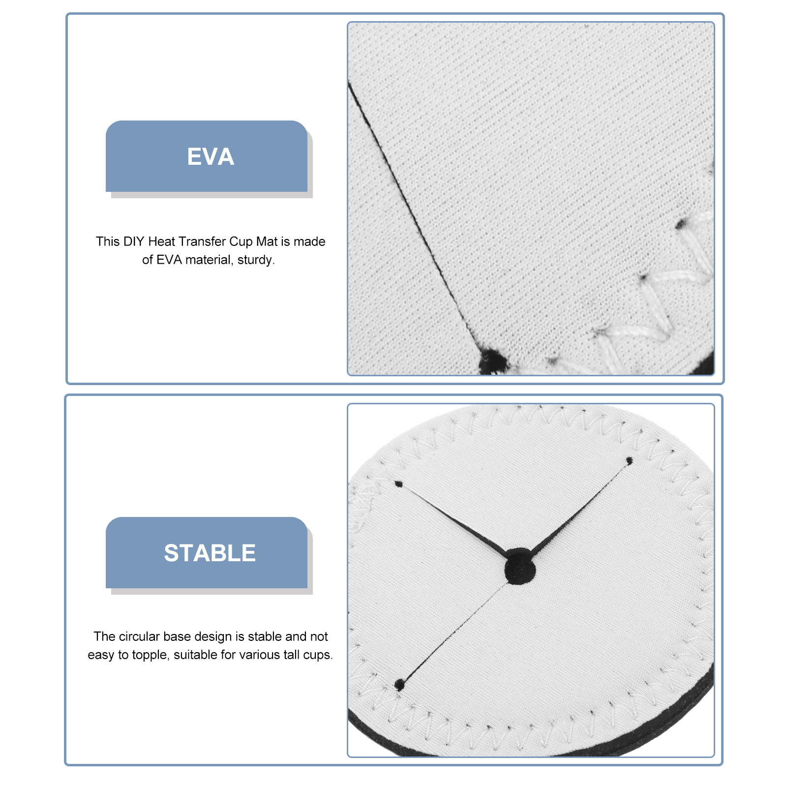 4Pcs Blank Round Heat Transfer - Coaster Sublimation Blank review and price